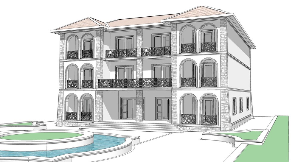 Внешний вид гостевого дома 01