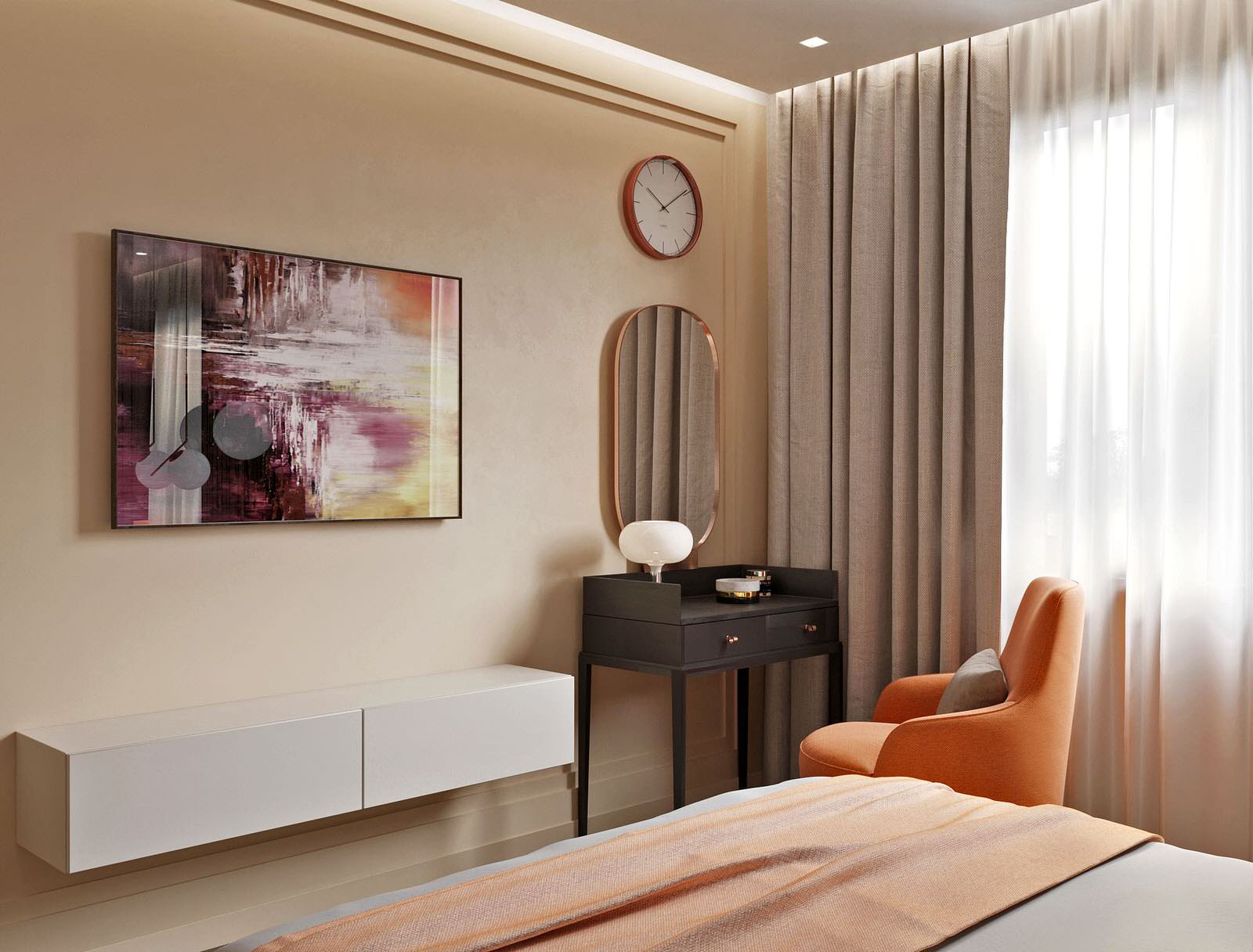 Дизайн проект в ЖК Лучи