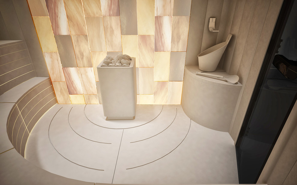 Дизайн-проект сауны Банного комплекса в пос.Жилино