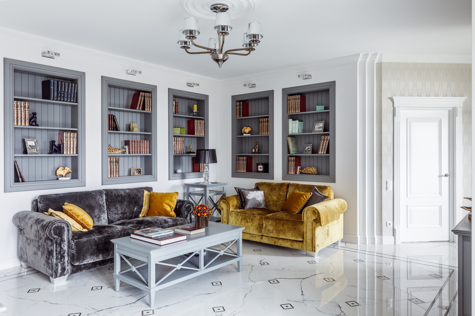 Интерьер квартиры в стиле эклектика