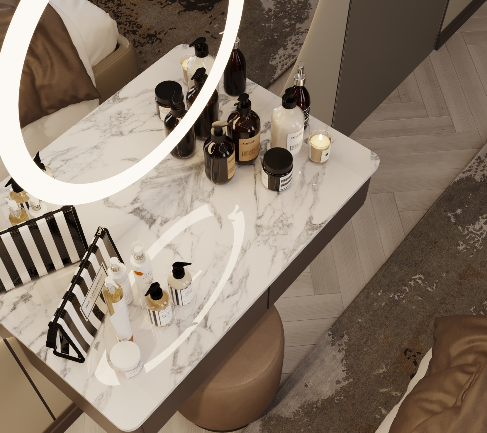 Спальня в ЖК Триумф от VITTAGROUP