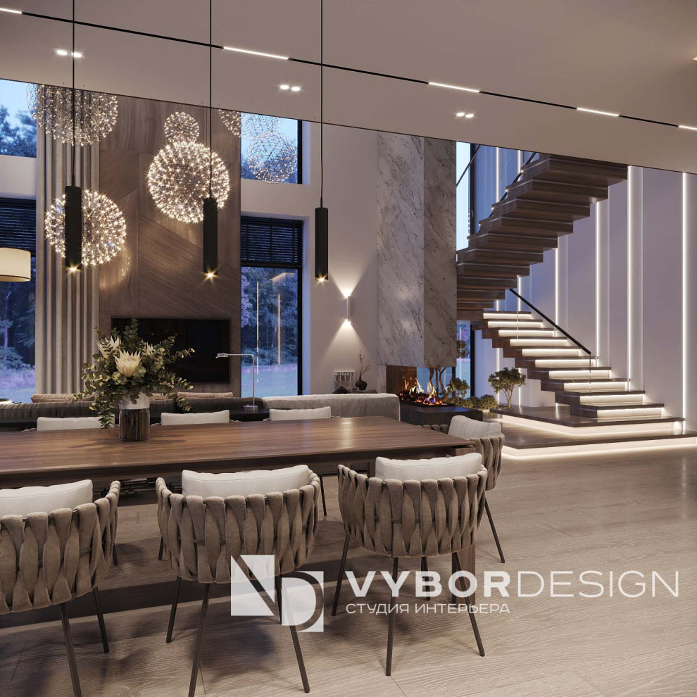 Уютный вечер у камина