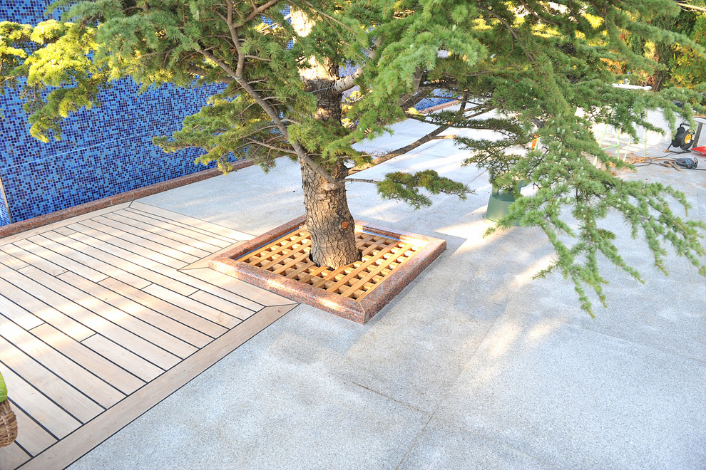 Благоустройство Бассейной зоны проект бассейна в "Вязовой роще" 2012г.