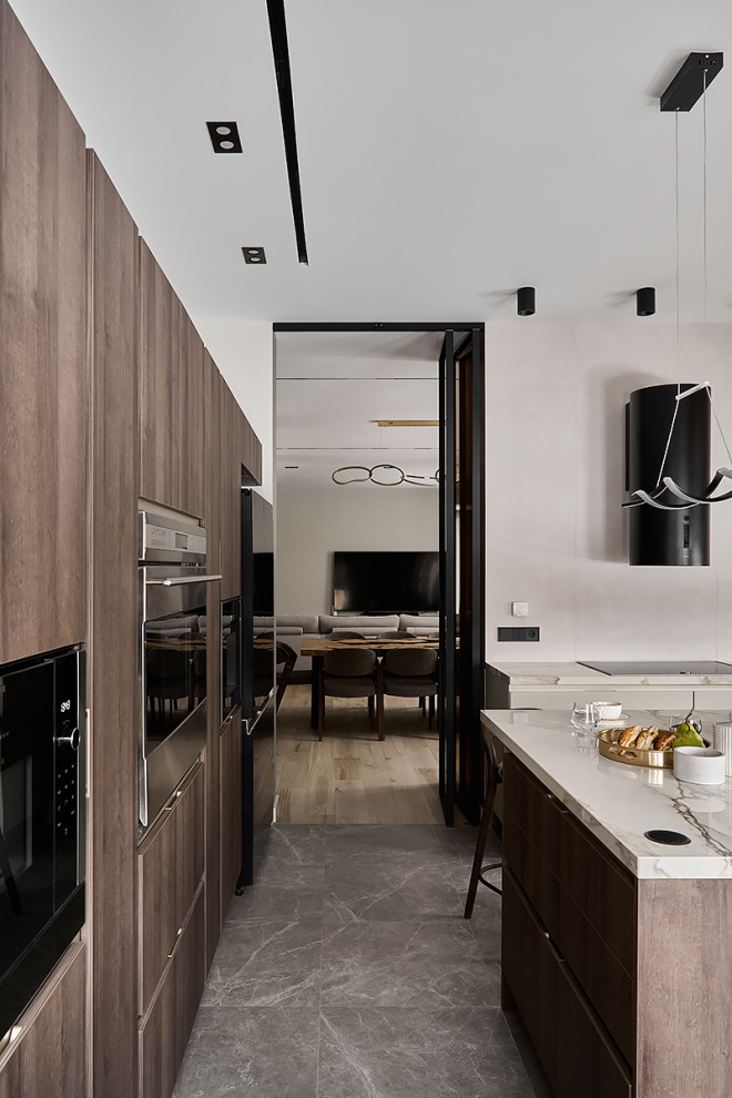 Частные апартаменты: гармония контрастов