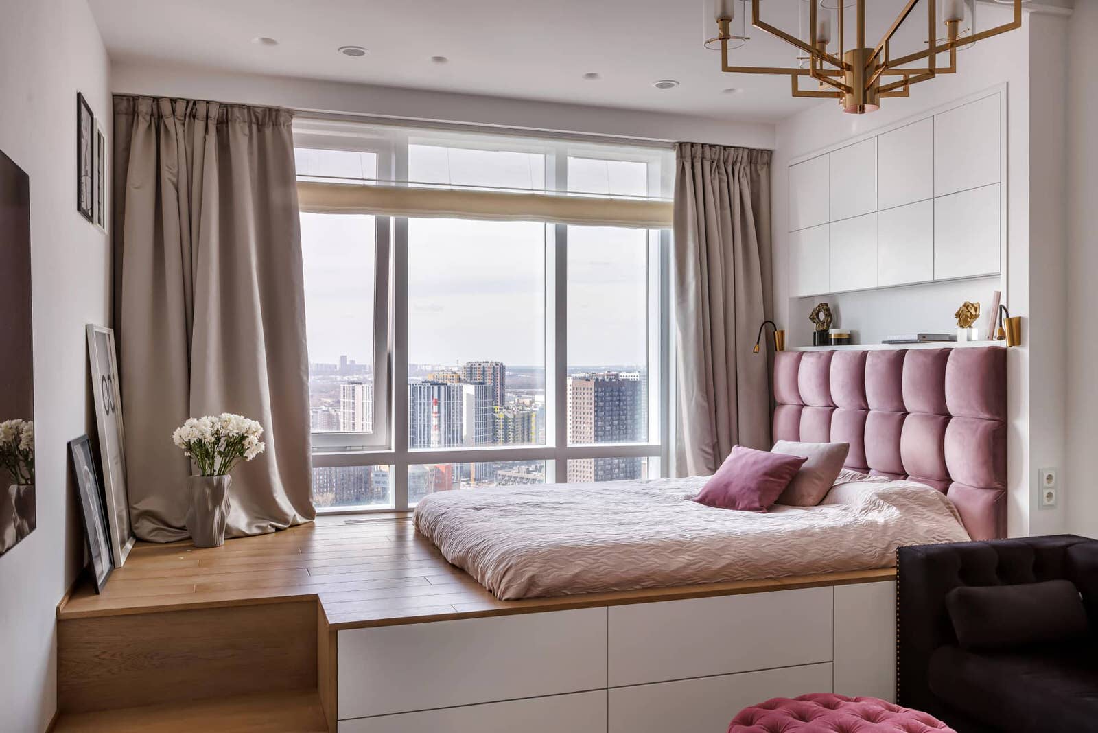 Дизайн и ремонт квартиры в ЖК «Хедлайнер» — Высокая мода