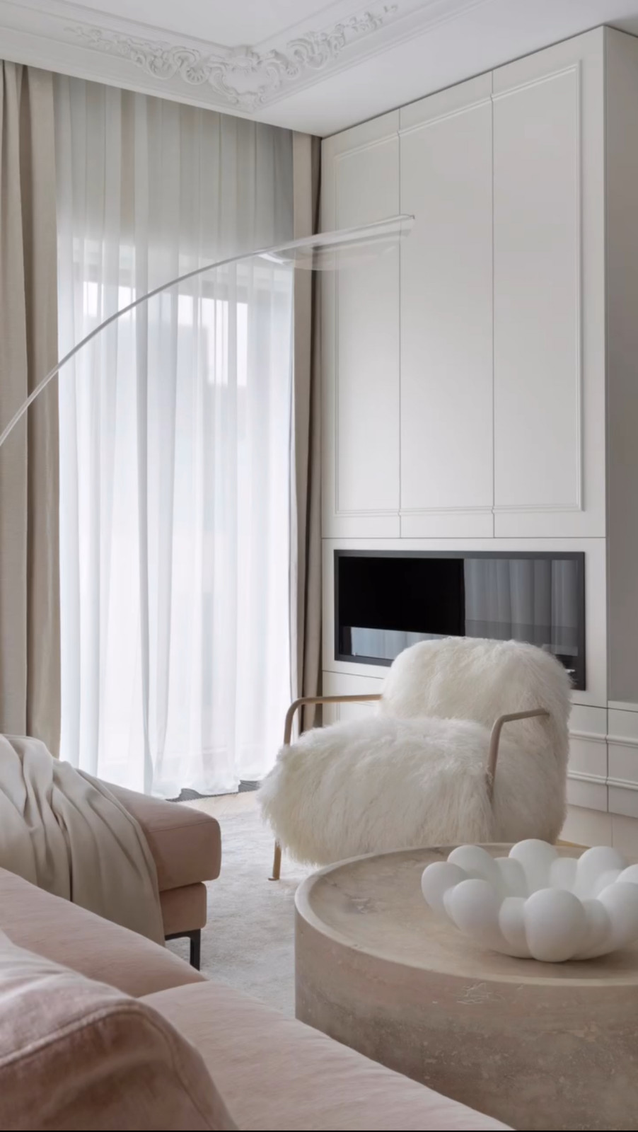 Текстильный дизайн в ЖК "Вишневый сад"