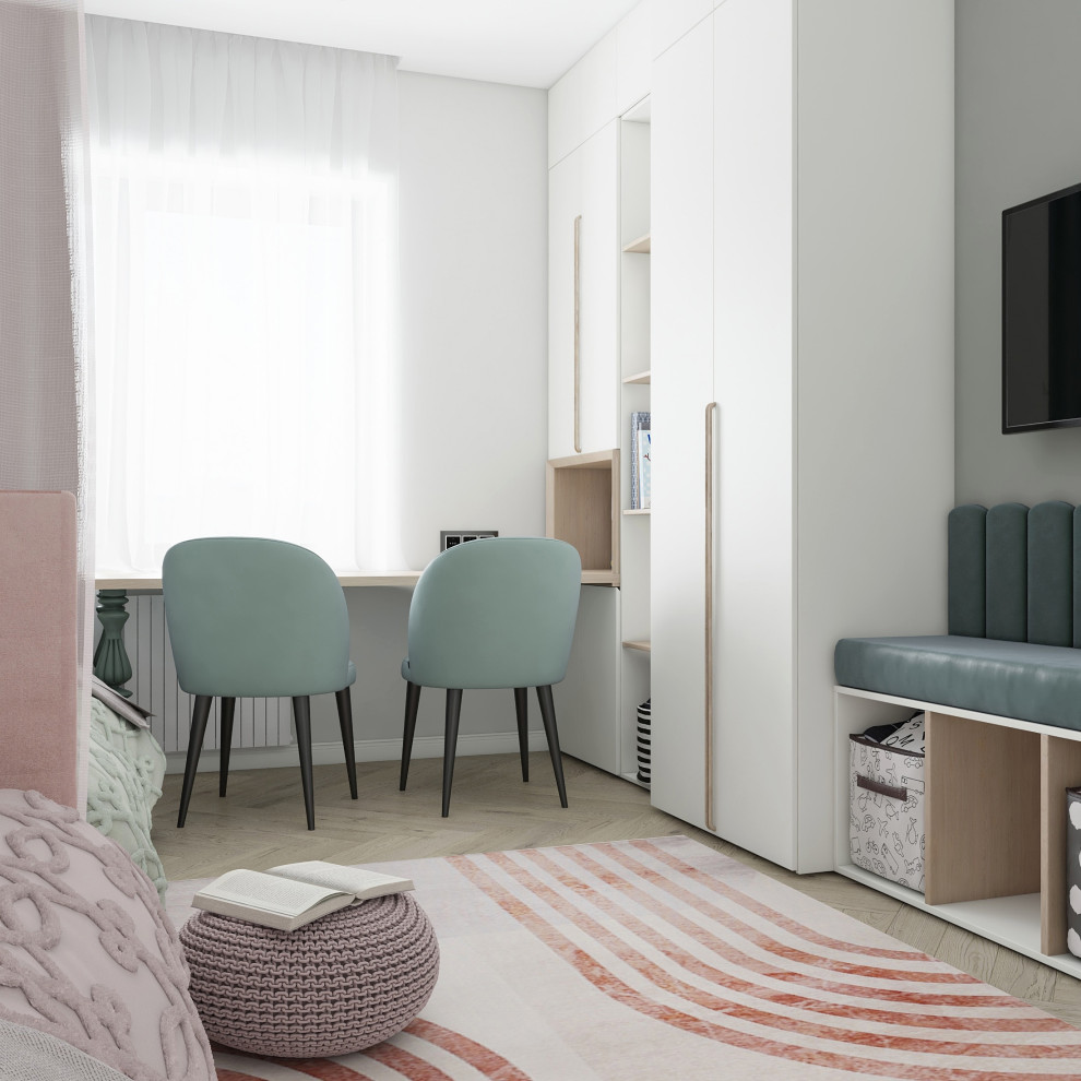 Проект квартиры для семьи в старом фонде.