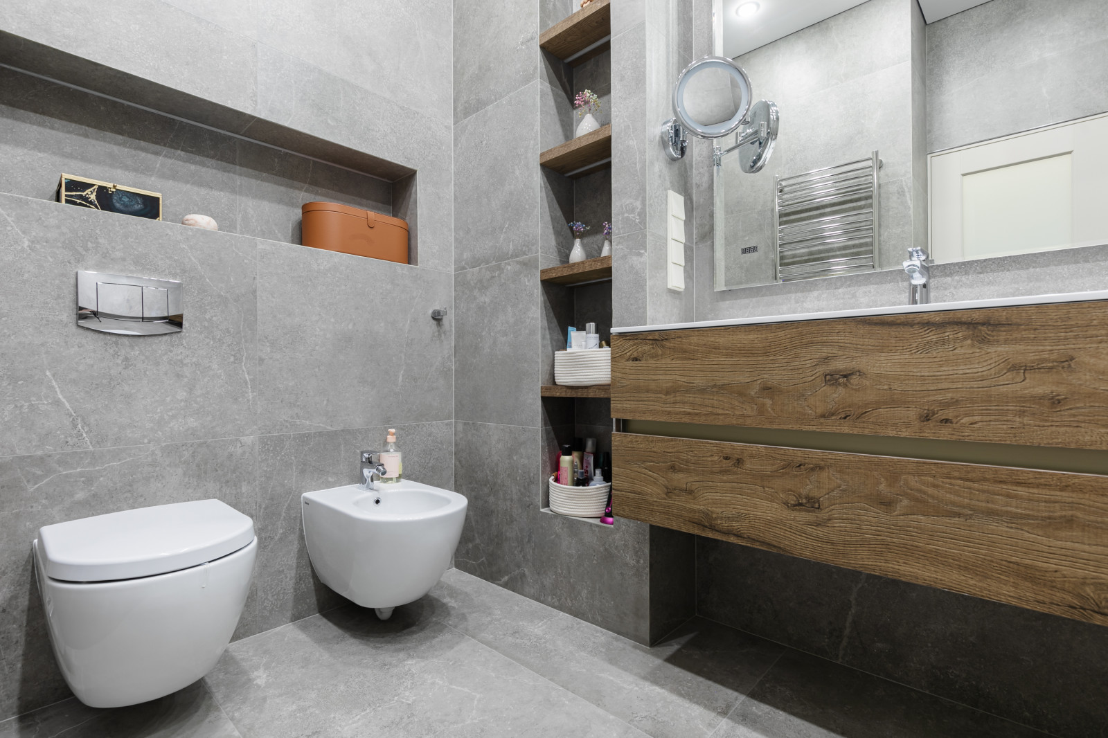 Элегантная неоклассика в бежево-серых тонах