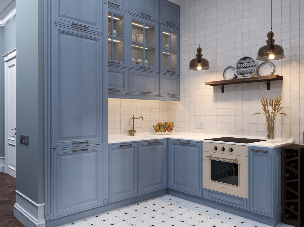 Дизайн-проект трехкомнатной квартиры для пары средних лет.