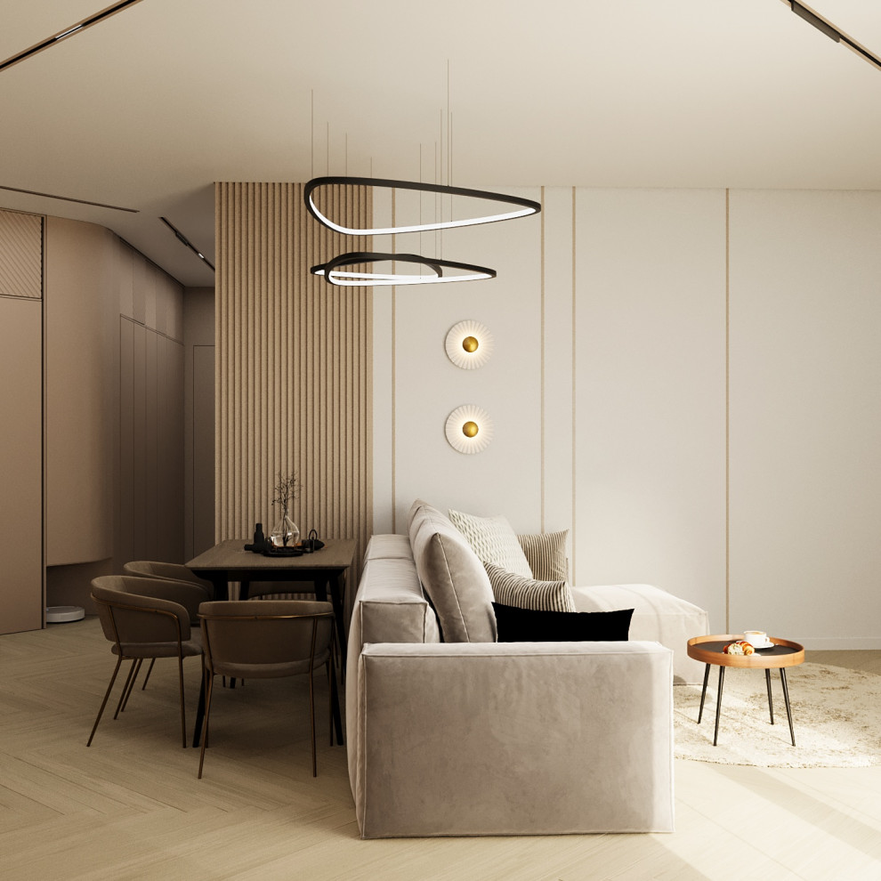 Дизайн проект квартиры для молодой семья с ребенком