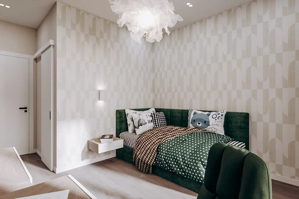 Планировка 3-х комнатной квартиры в современном стиле