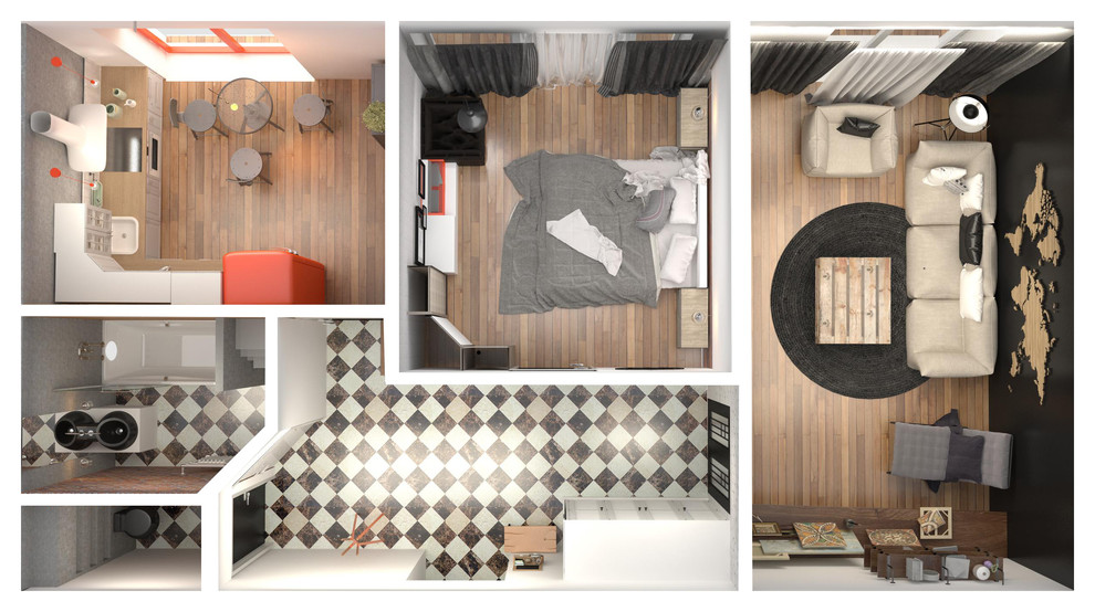 Квартира в стилі лофт