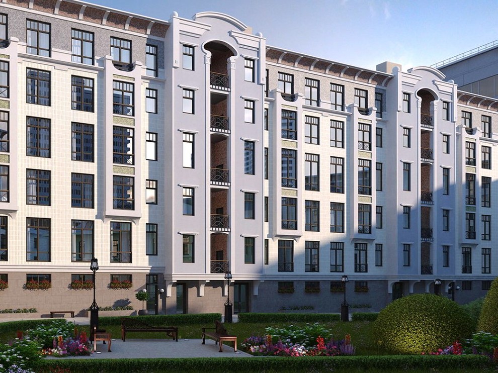 Реконструкция фасадов ЖК "Театральный дом"