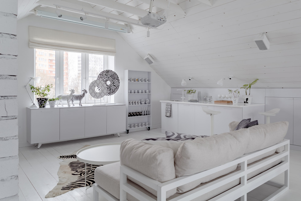 Белая мансарда.