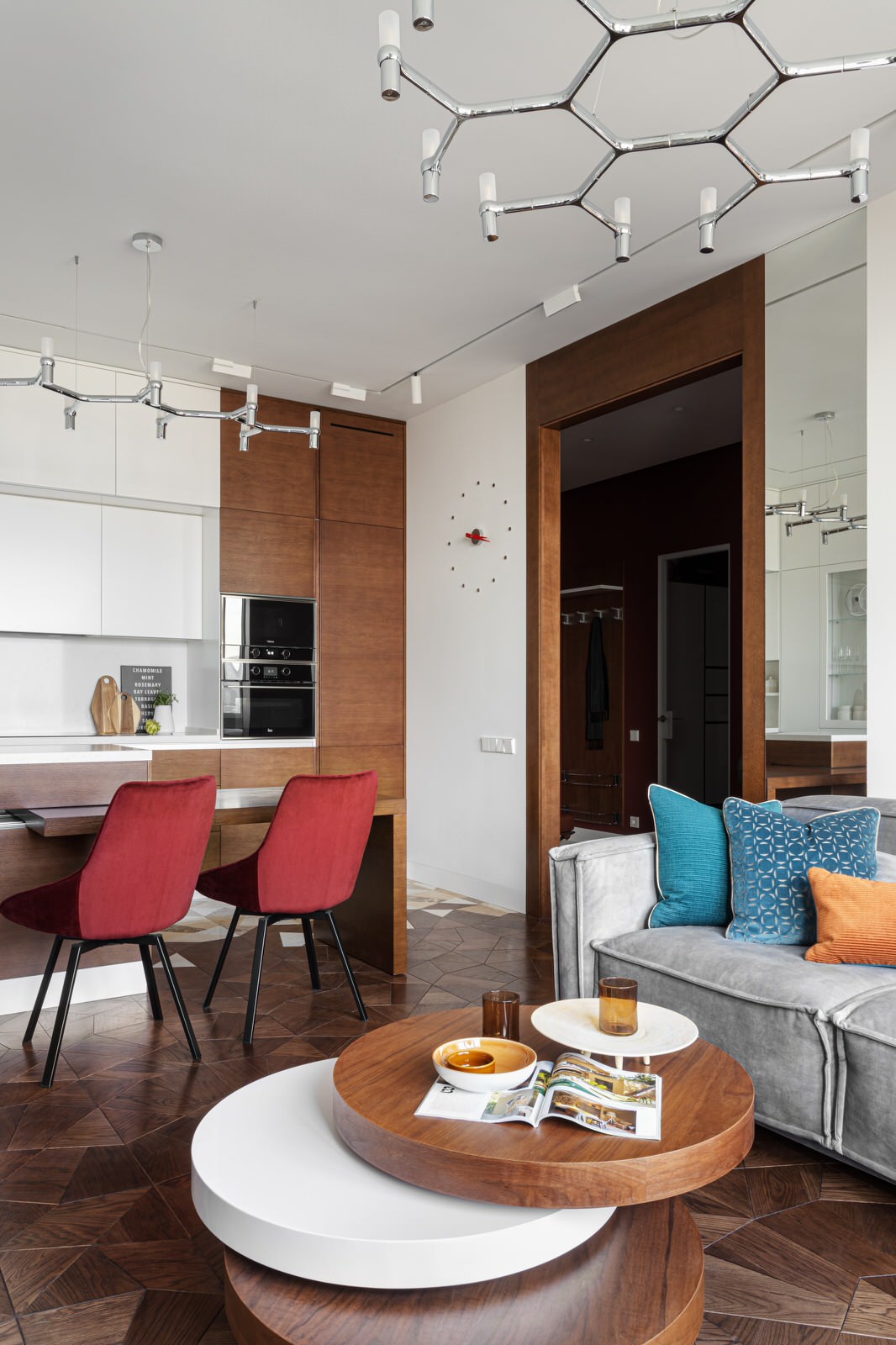 Трёхкомнатная квартира 74 м2