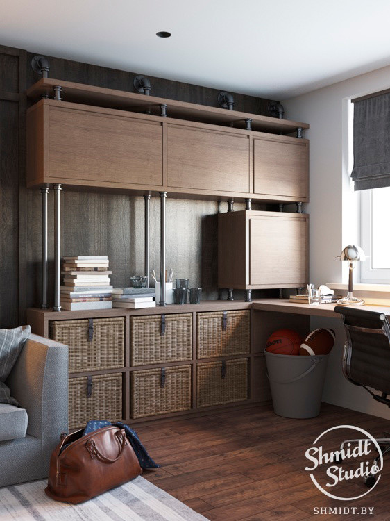 Проект интерьера "Искусный", Минск, 80м.кв