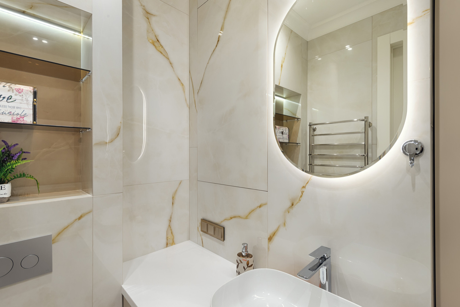 Фотосъемка интерьера 2-комнатной квартиры для портфолио строительной фирмы