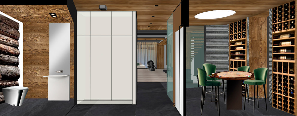 Интерьер частного дома Flying house