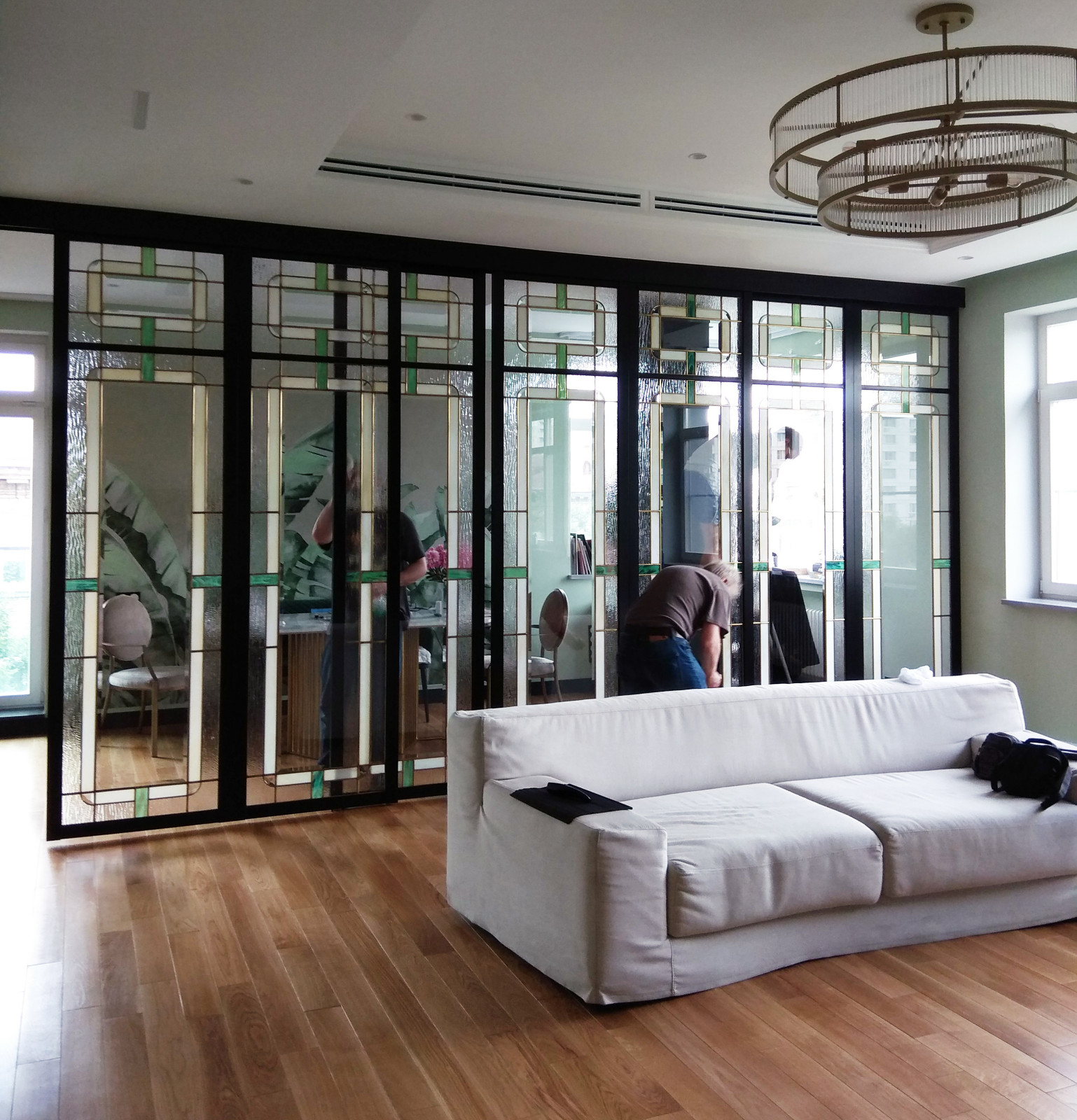 Раздвижная перегородка "Ар-Деко"