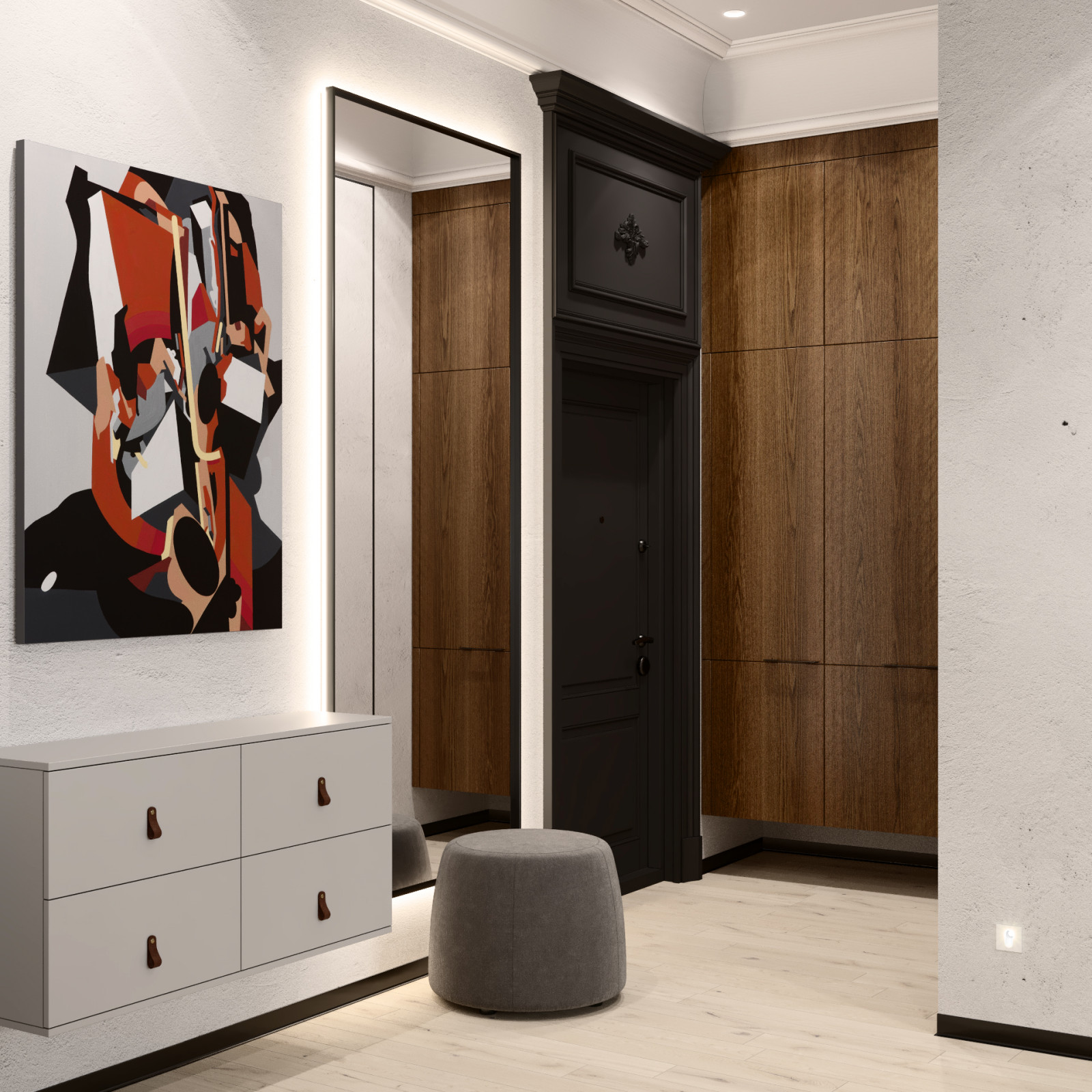 Дизайн-проект квартиры 147,39 м.кв.