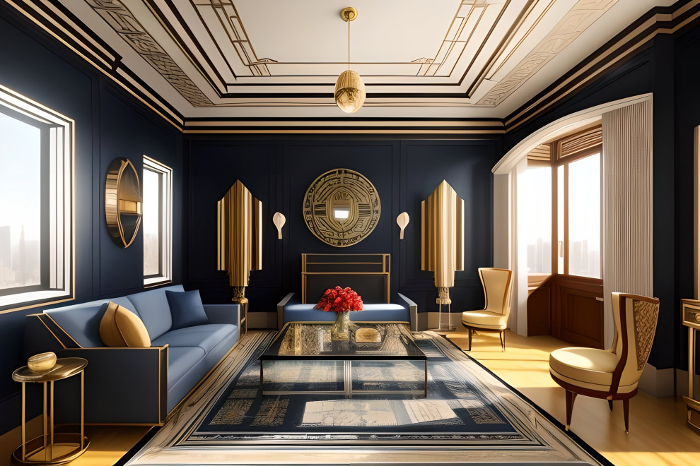 Интерьер в стиле ар-деко