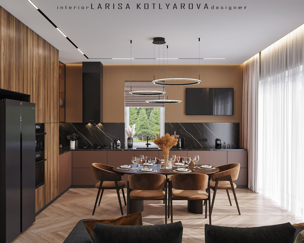 Дизайн-проект дома 105 кв.м. г. Ростов-на-Дону