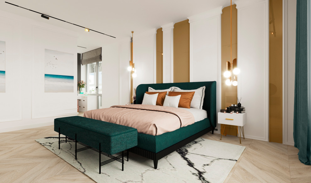 Квартира с яркими акцентами