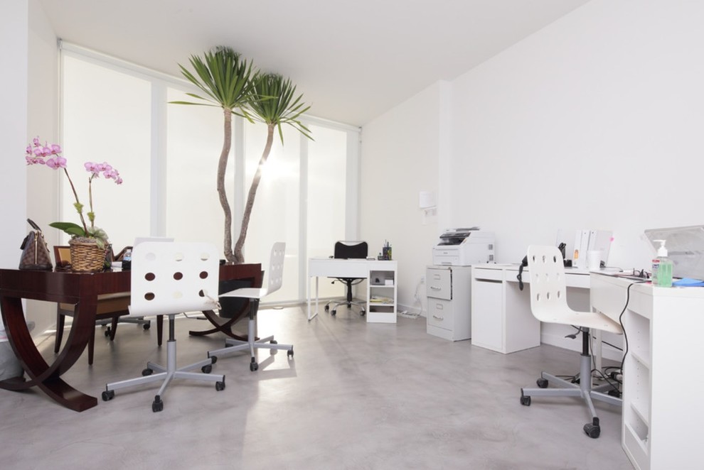 Микроцемент (микробетон) для напольных покрытий с высоким транзитом