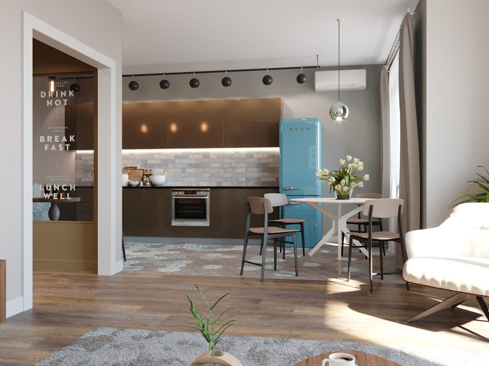 Интерьер в стиле Фьюжн для молодой семьи