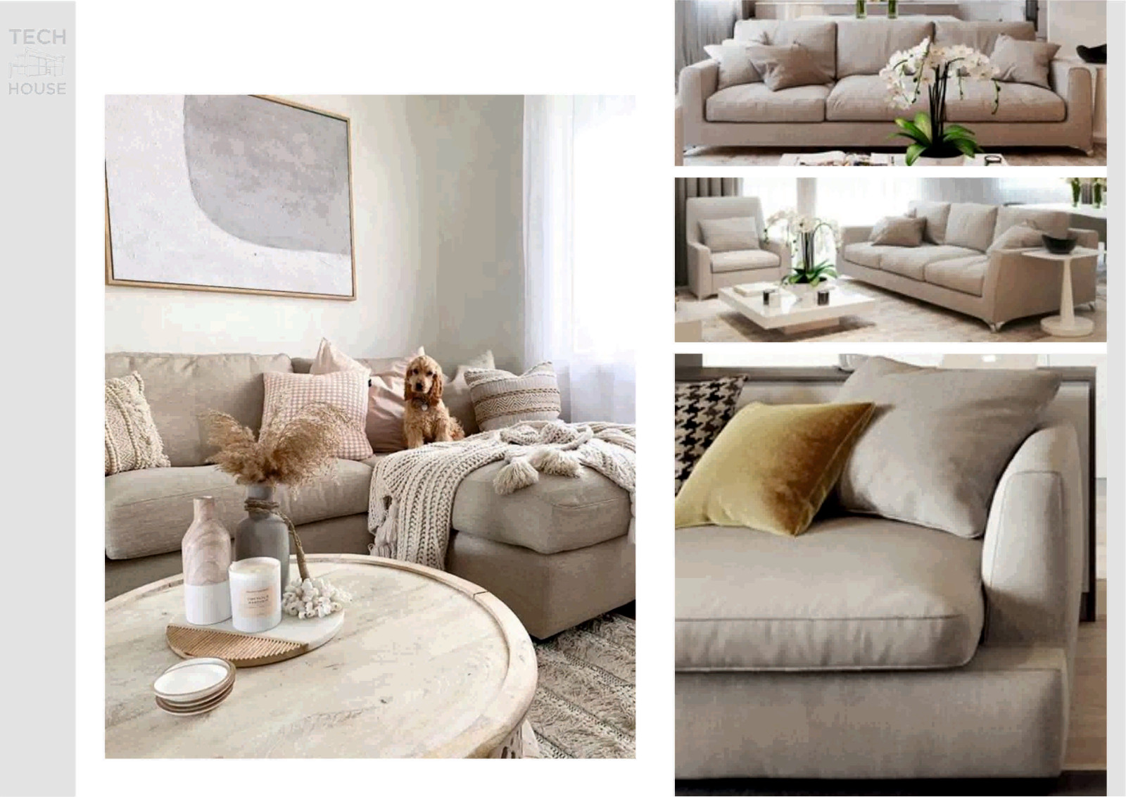 Коллаж гостиная