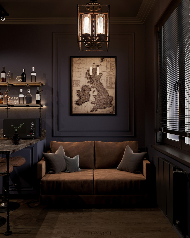 Проект квартиры 40 м. кв на Парфеновской улице