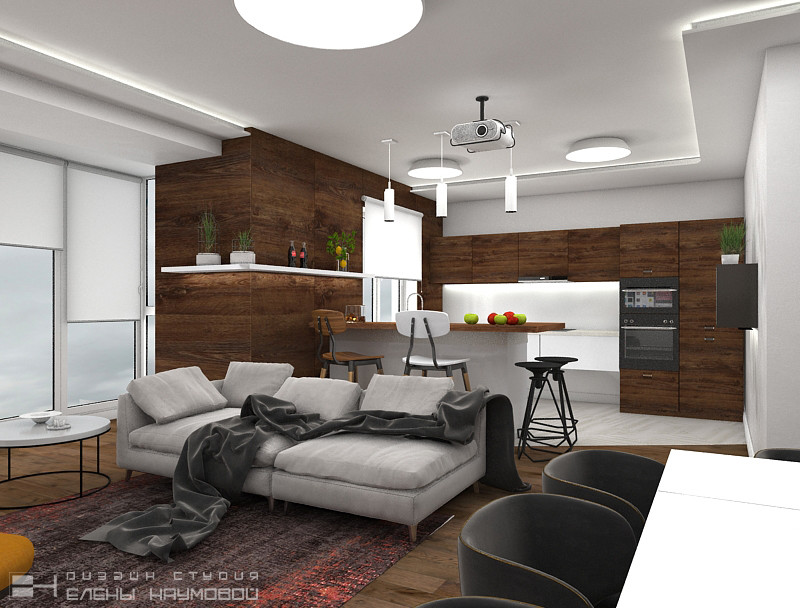 Проект 03 | Квартира для молодого отца с дочкой  | общая площадь 93 кв.м.