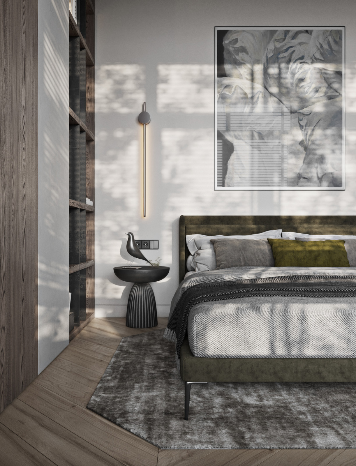 Гостевая спальня в таунхаусе в поселке Новорижский, 277 м2