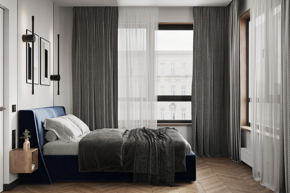 Двухкомнатная квартира для молодой пары в ЖК Черная Речка