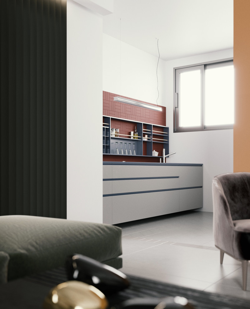 Обложка проекта: Апартаменты в Экспериментальном Современном стиле ( 123 м2 )