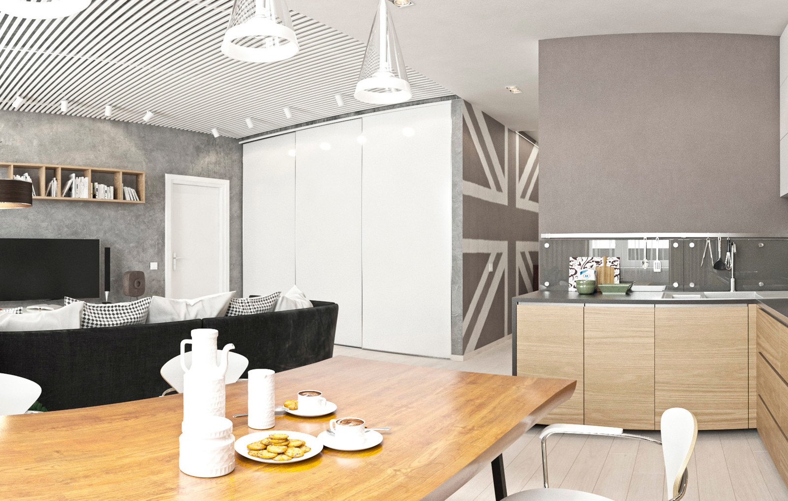 Проект квартиры 72м