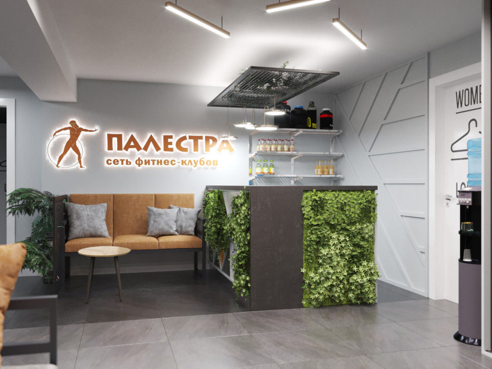 Холл спортивного клуба "Палестра"