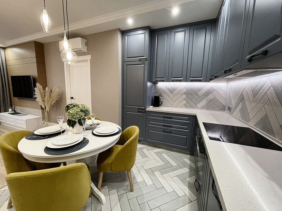 Реализованный проект квартиры с солнечными акцентами.