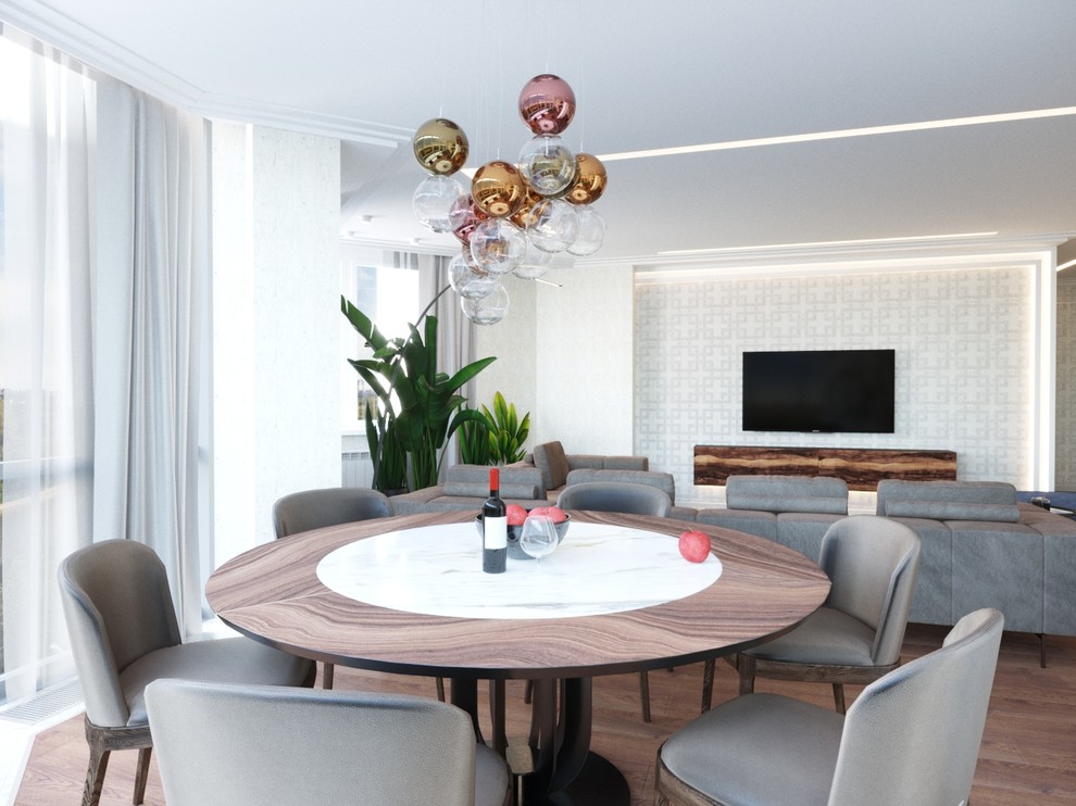 Дизайн квартиры "Симбиоз с природой"