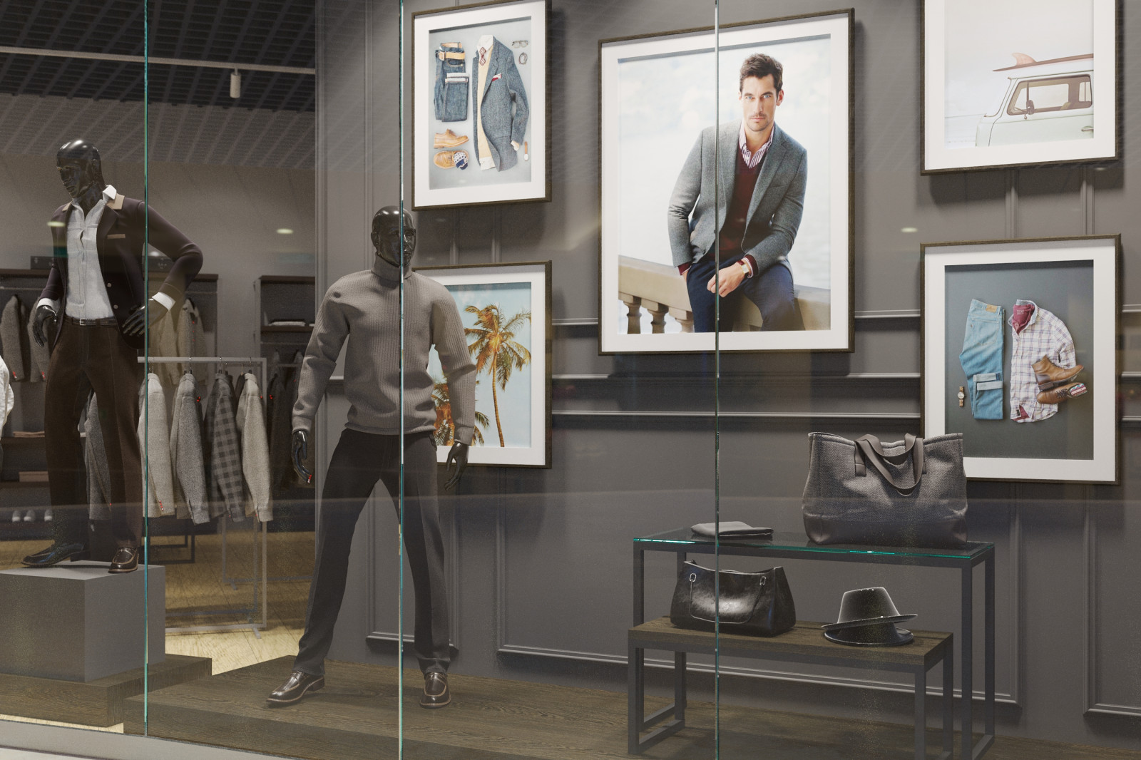 Дизайн витрины магазина