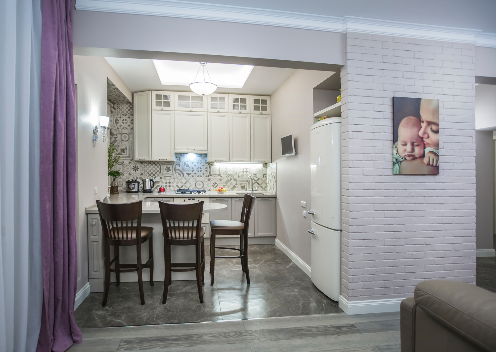 Кухня в московской квартиреж