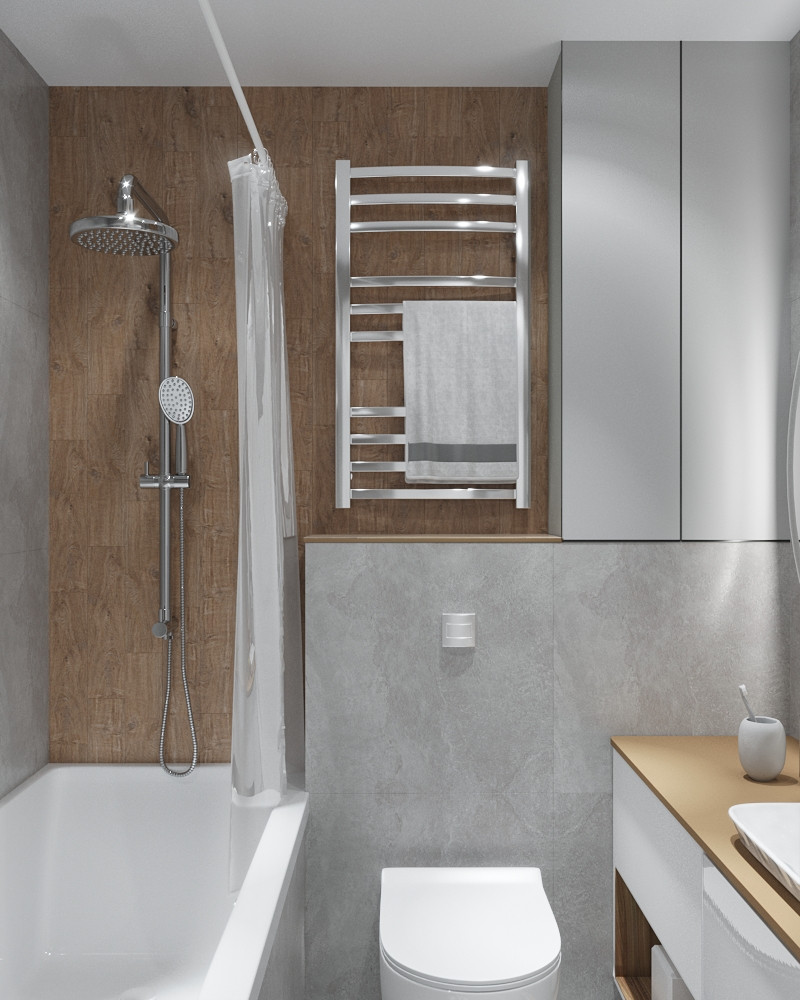 Ванная в "хрущевке"