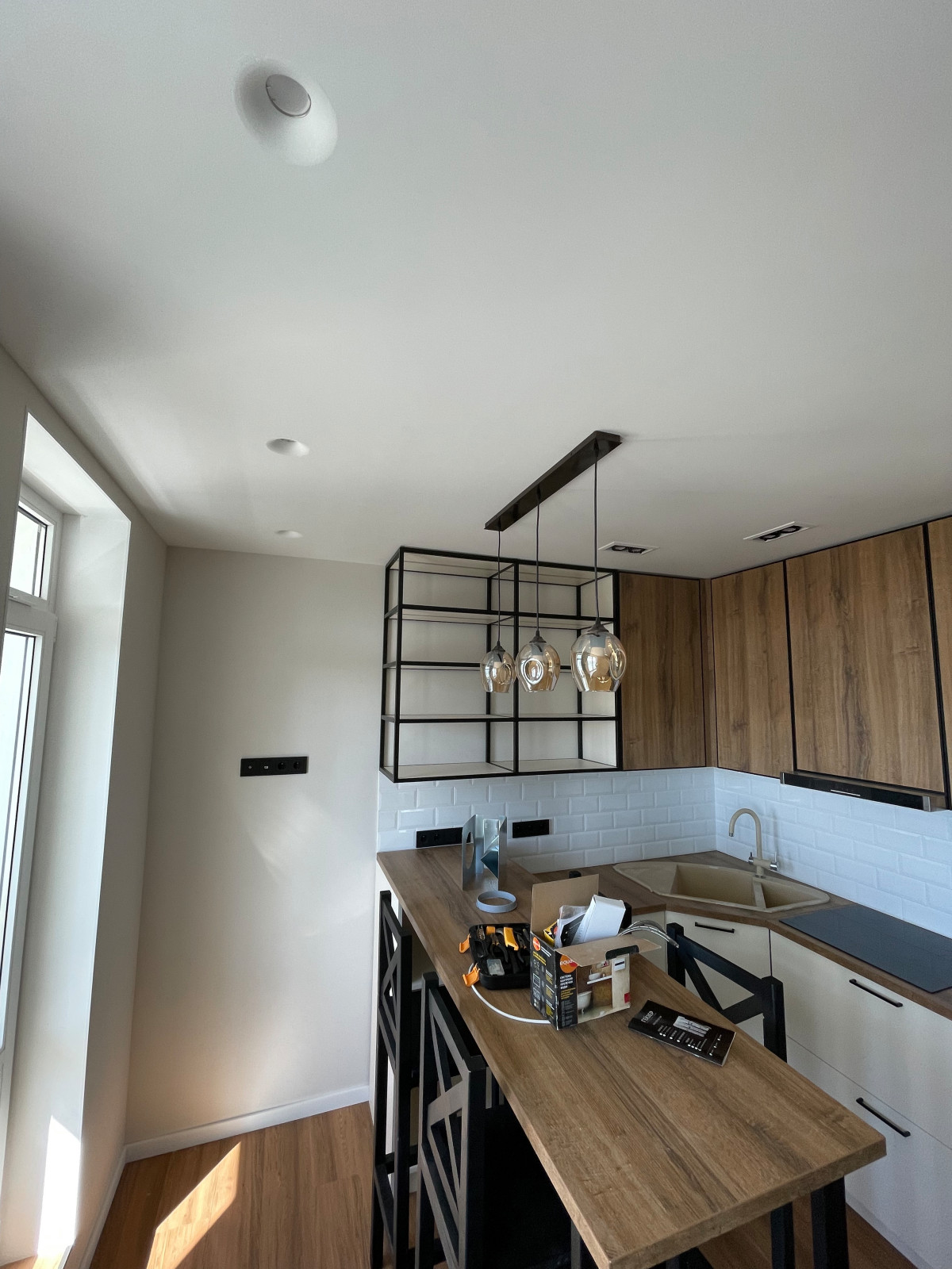 Обложка проекта: ЖК «ОхтаХаус» Небольшая но уютная однокомнатная квартира площадью 45 м2