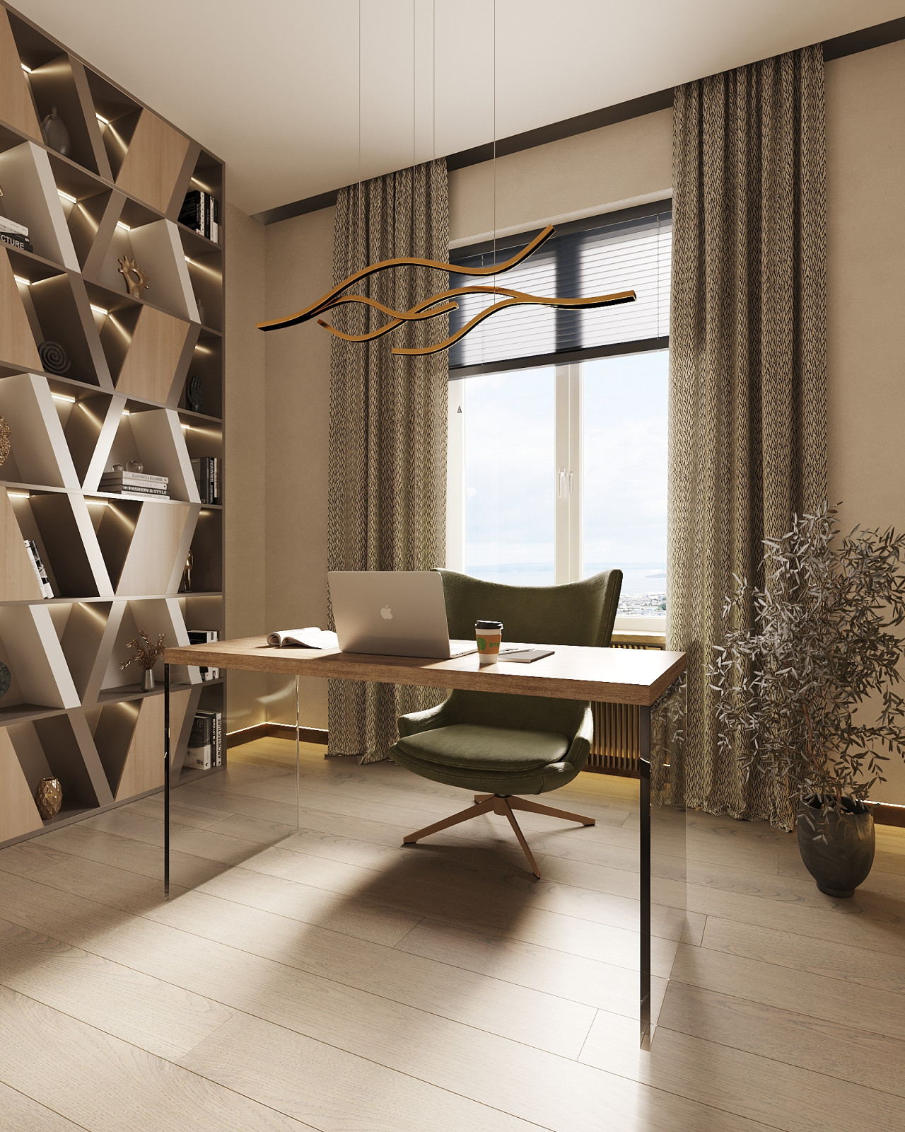 Кабинет в частном доме