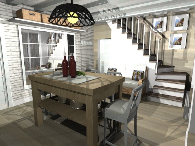 гостиное пространство в бане 6/6м