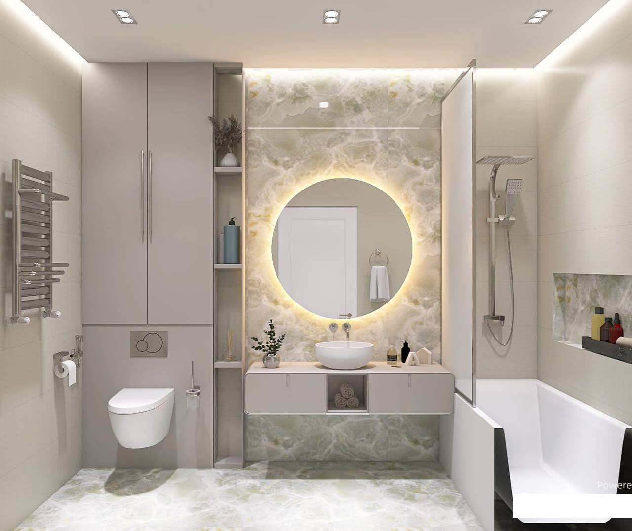 Интерьер контемпораре.