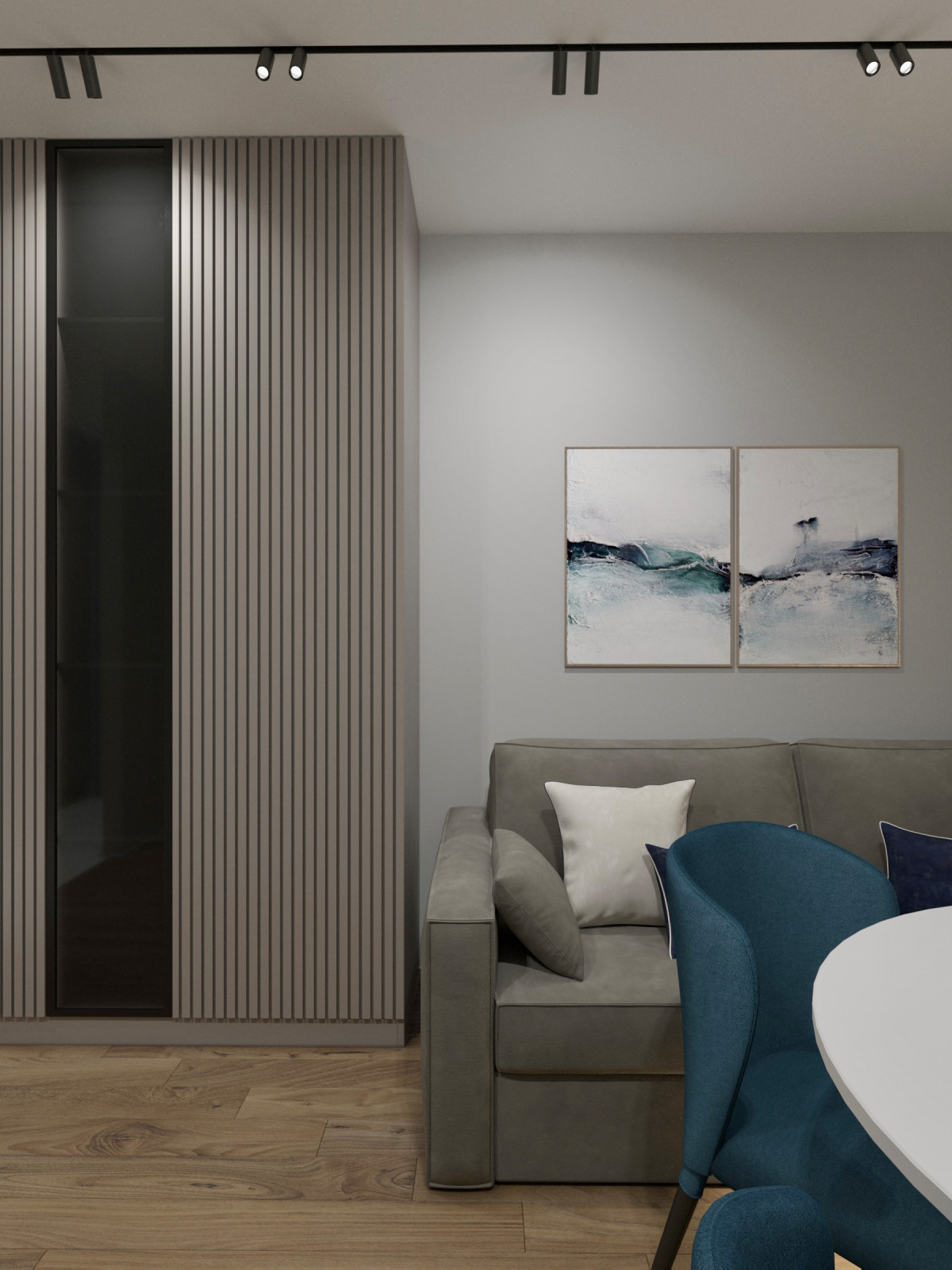 Обложка проекта: Проект двухкомнатной квартиры