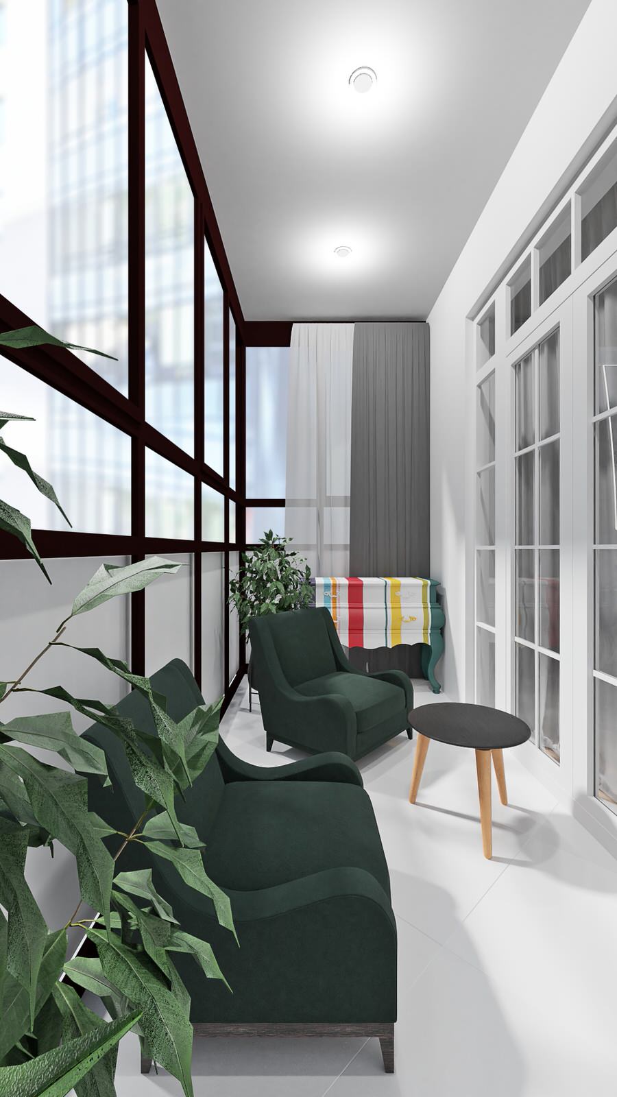 Дизайн проект трехкомнатной квартиры в Санкт-Петербурге