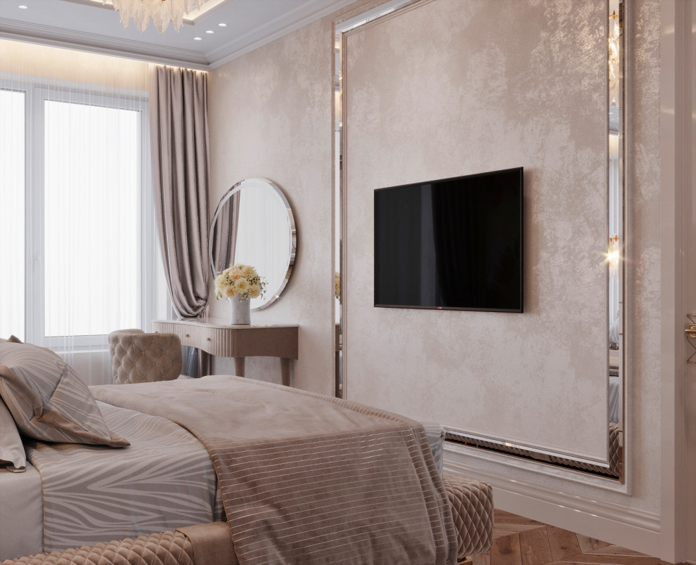 ДИЗАЙН ИНТЕРЬЕРА КВАРТИРЫ В ЖК РОДНОЙ ГОРОД. ВОРОНЦОВСКИЙ ПАРК, 114 КВ.М