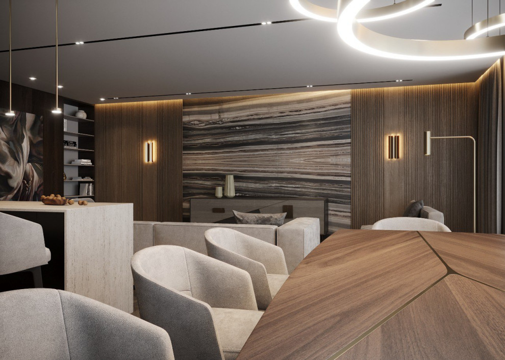 ЖК Розмарин кухня-гостиная